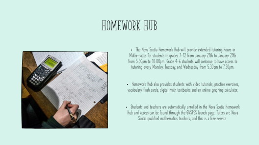 Homework Hub